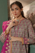 Zellbury | Unstitched 2 Piece Khaddar | Shirt Dupatta - 0332 - House Of Hania