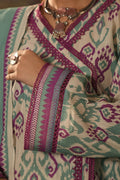 Zellbury | Unstitched 2 Piece Khaddar | Shirt Dupatta - 0333 - House Of Hania
