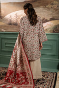 Zellbury | Unstitched 2 Piece Khaddar | Shirt Dupatta - 0334 - House Of Hania