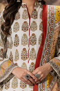 Zellbury | Unstitched 2 Piece Khaddar | Shirt Dupatta - 0336 - House Of Hania