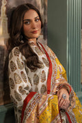 Zellbury | Unstitched 2 Piece Khaddar | Shirt Dupatta - 0336 - House Of Hania