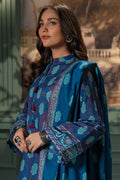 Zellbury | Unstitched 2 Piece Khaddar | Shirt Dupatta - 0425 - House Of Hania