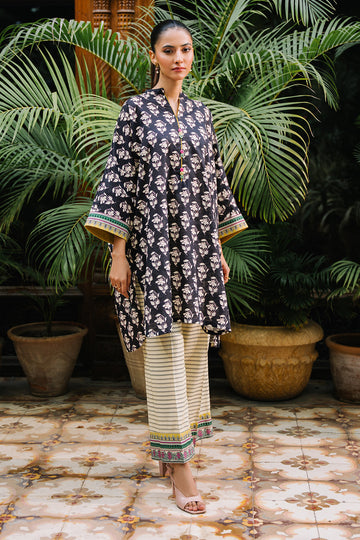 Zellbury | Unstitched 2 Piece Khaddar | Shirt Shalwar - 0166 - House Of Hania
