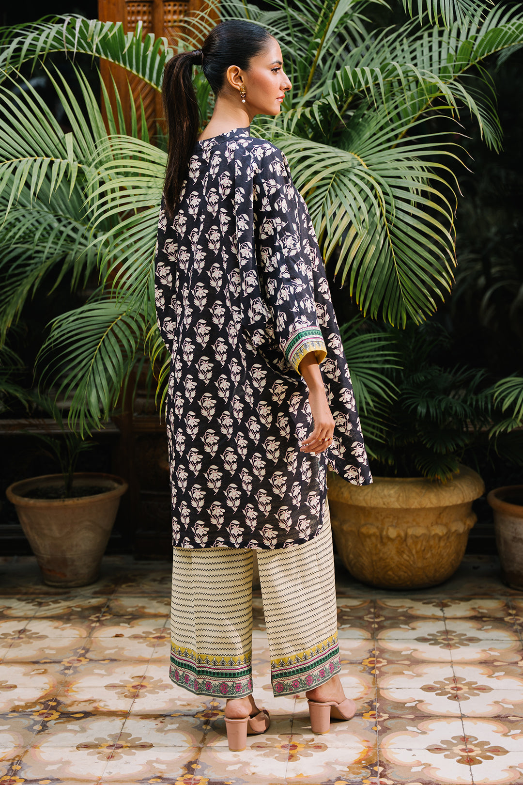 Zellbury | Unstitched 2 Piece Khaddar | Shirt Shalwar - 0166 - House Of Hania