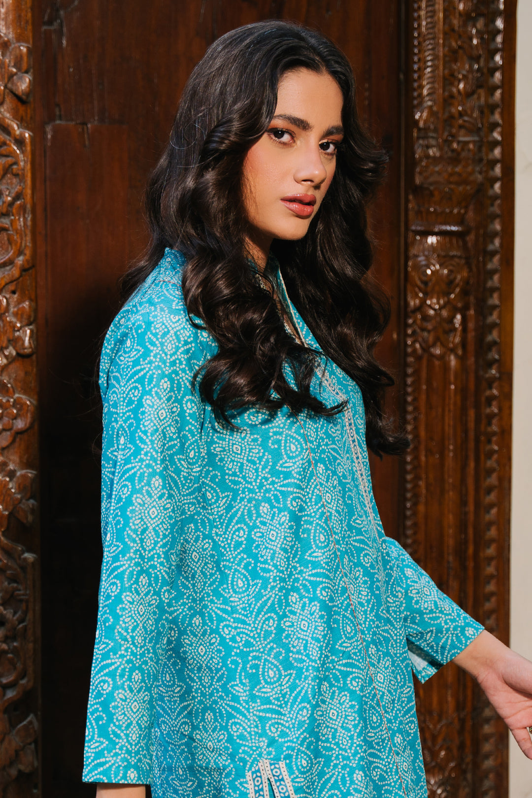 Zellbury | Unstitched 2 Piece Khaddar | Shirt Shalwar - 0168 - House Of Hania