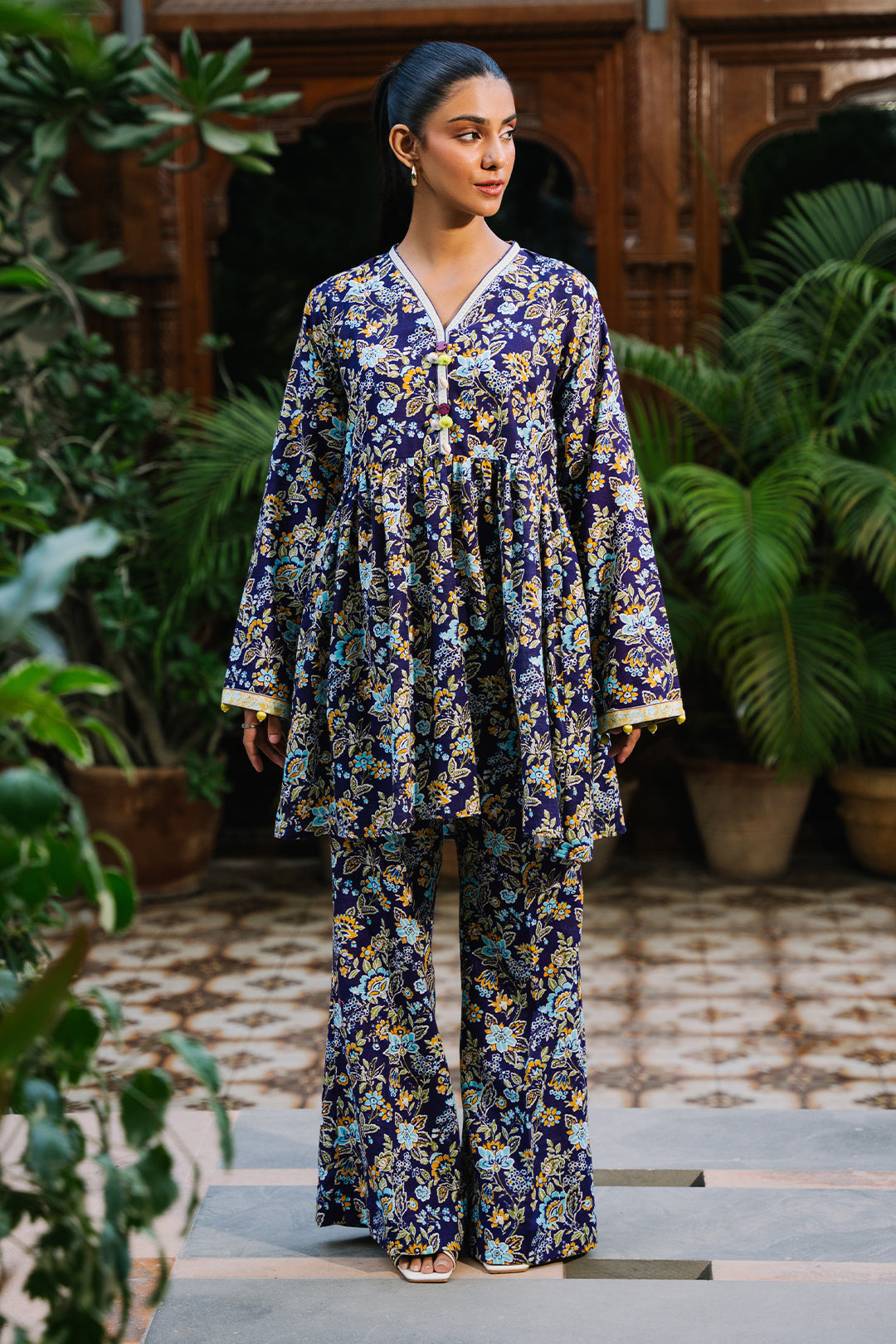 Zellbury | Unstitched 2 Piece Khaddar | Shirt Shalwar - 0257 - House Of Hania