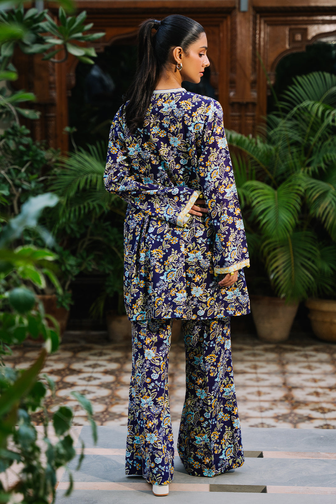 Zellbury | Unstitched 2 Piece Khaddar | Shirt Shalwar - 0257 - House Of Hania