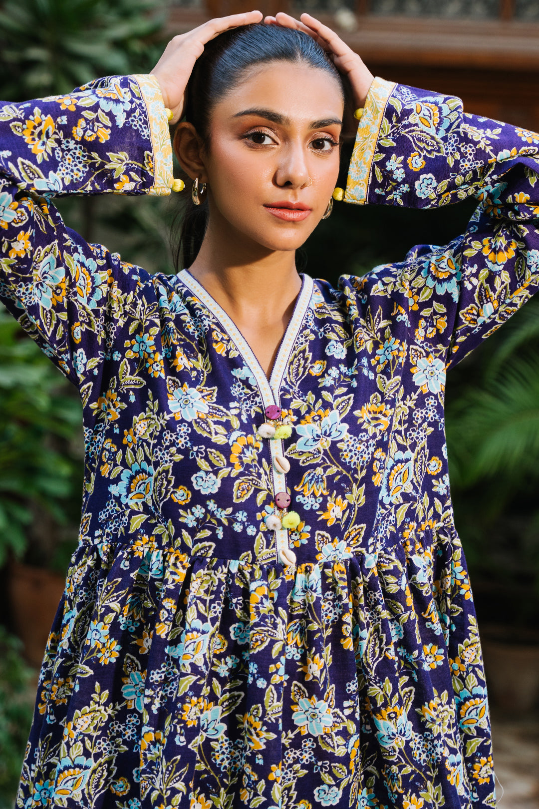 Zellbury | Unstitched 2 Piece Khaddar | Shirt Shalwar - 0257 - House Of Hania
