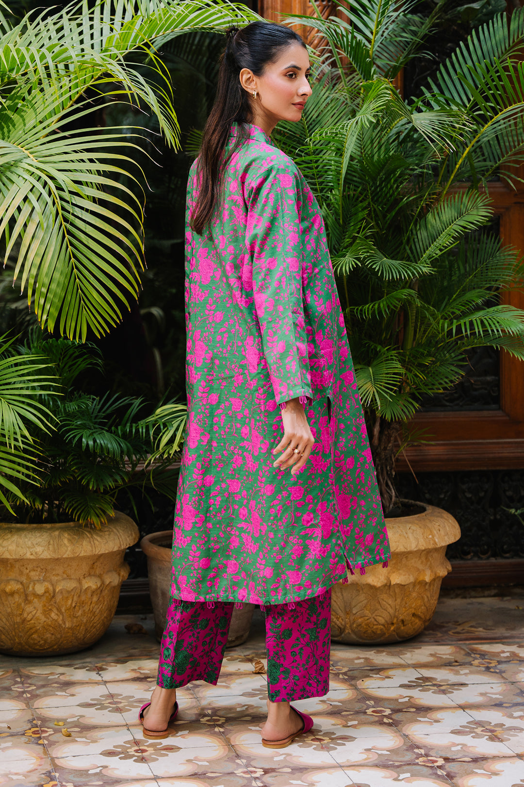 Zellbury | Unstitched 2 Piece Khaddar | Shirt Shalwar - 0258 - House Of Hania