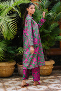 Zellbury | Unstitched 2 Piece Khaddar | Shirt Shalwar - 0258 - House Of Hania