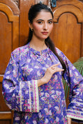 Zellbury | Unstitched 2 Piece Khaddar | Shirt Shalwar - 0259 - House Of Hania