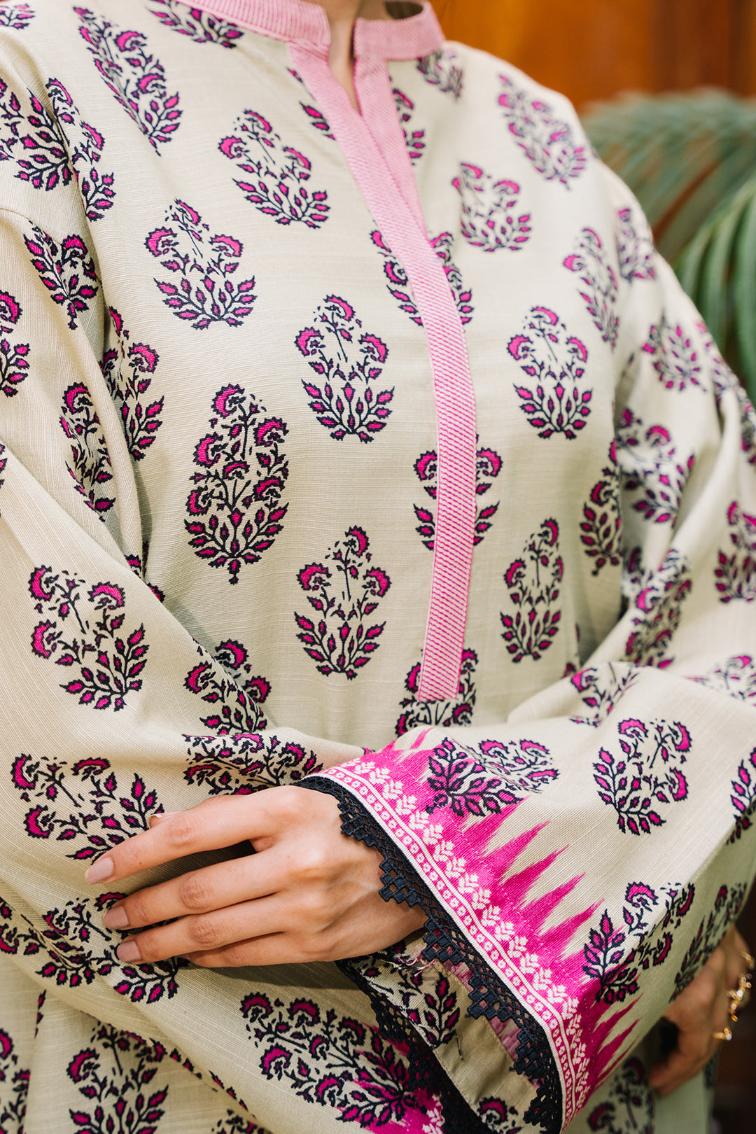 Zellbury | Unstitched 2 Piece Khaddar | Shirt Shalwar - 0260 - House Of Hania