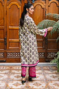 Zellbury | Unstitched 2 Piece Khaddar | Shirt Shalwar - 0260 - House Of Hania