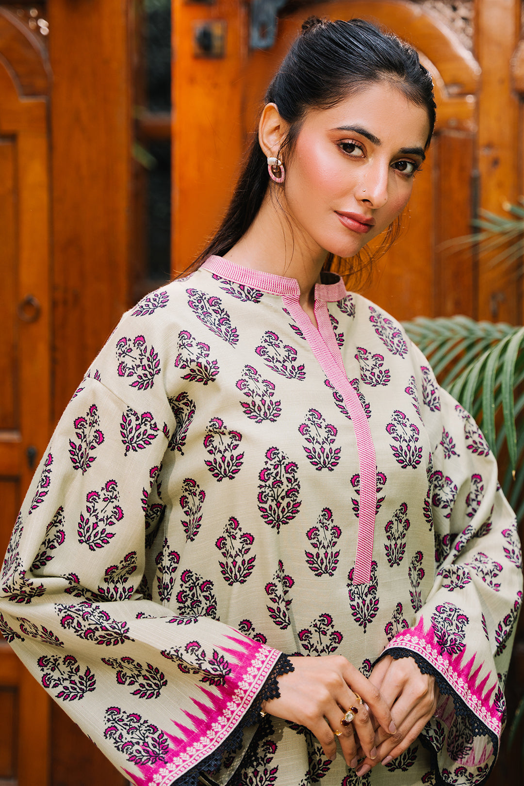 Zellbury | Unstitched 2 Piece Khaddar | Shirt Shalwar - 0260 - House Of Hania