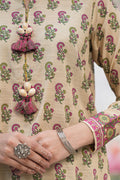 Zellbury | Unstitched 2 Piece Khaddar | Shirt Shalwar - 0338 - House Of Hania