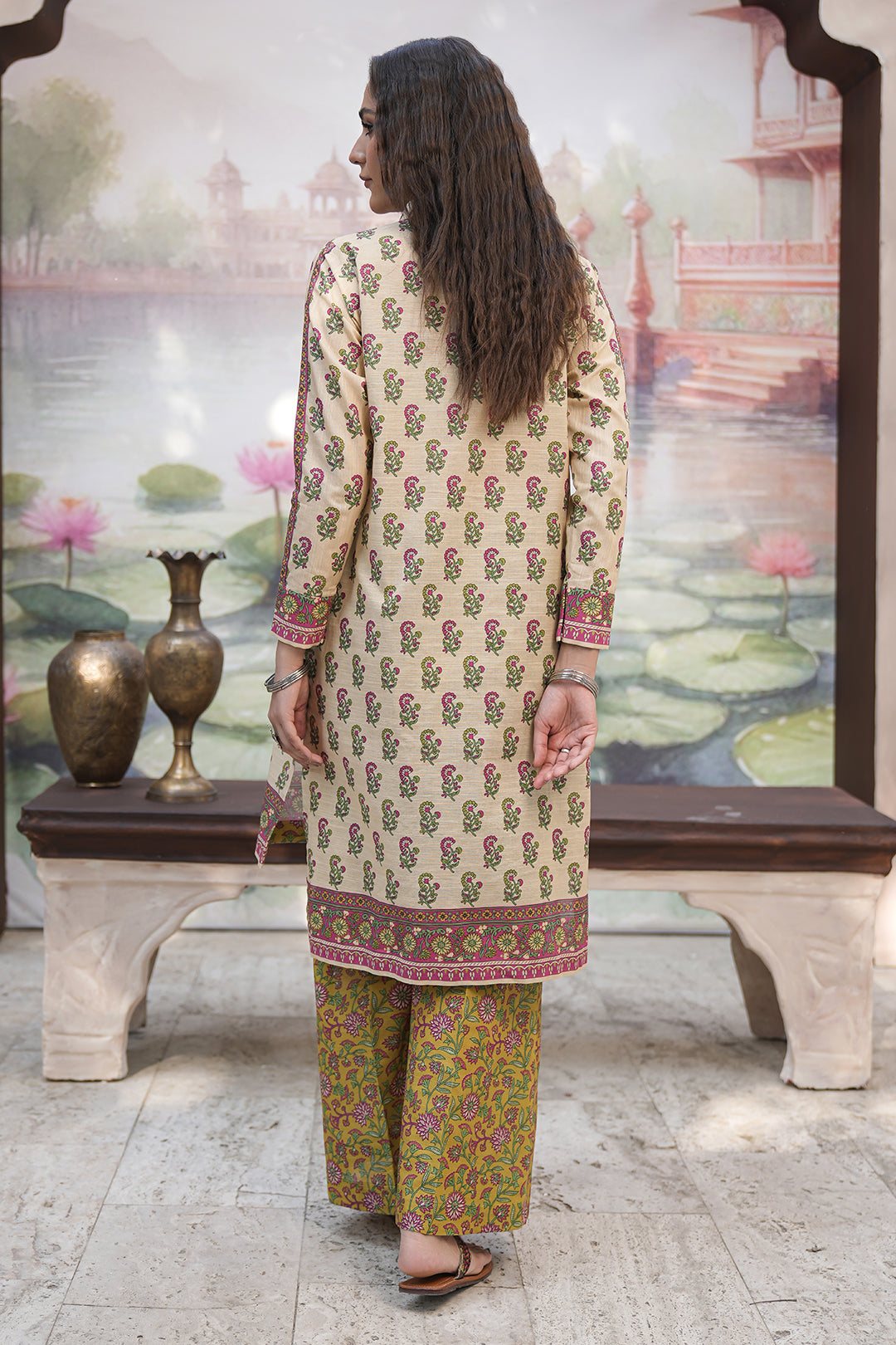 Zellbury | Unstitched 2 Piece Khaddar | Shirt Shalwar - 0338 - House Of Hania