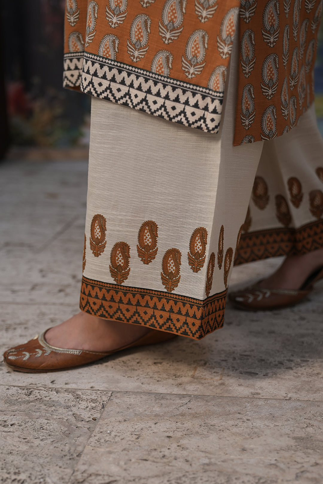 Zellbury | Unstitched 2 Piece Khaddar | Shirt Shalwar - 0339 - House Of Hania