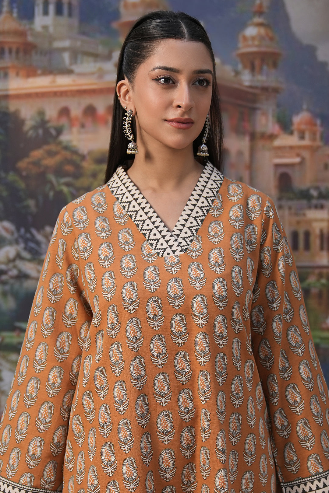 Zellbury | Unstitched 2 Piece Khaddar | Shirt Shalwar - 0339 - House Of Hania