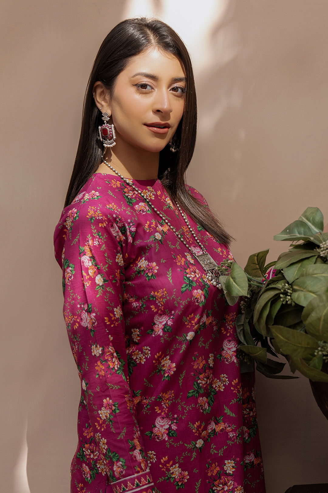 Zellbury | Unstitched 2 Piece Khaddar | Shirt Shalwar - 0340 - House Of Hania