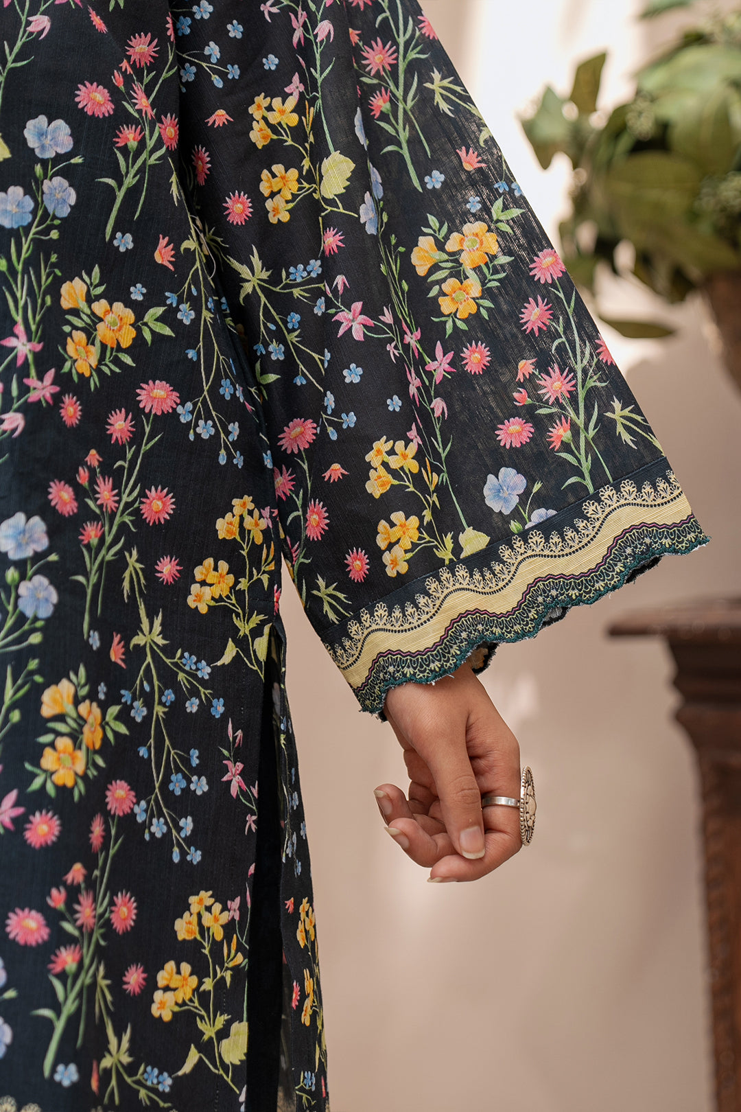 Zellbury | Unstitched 2 Piece Khaddar | Shirt Shalwar - 0341 - House Of Hania