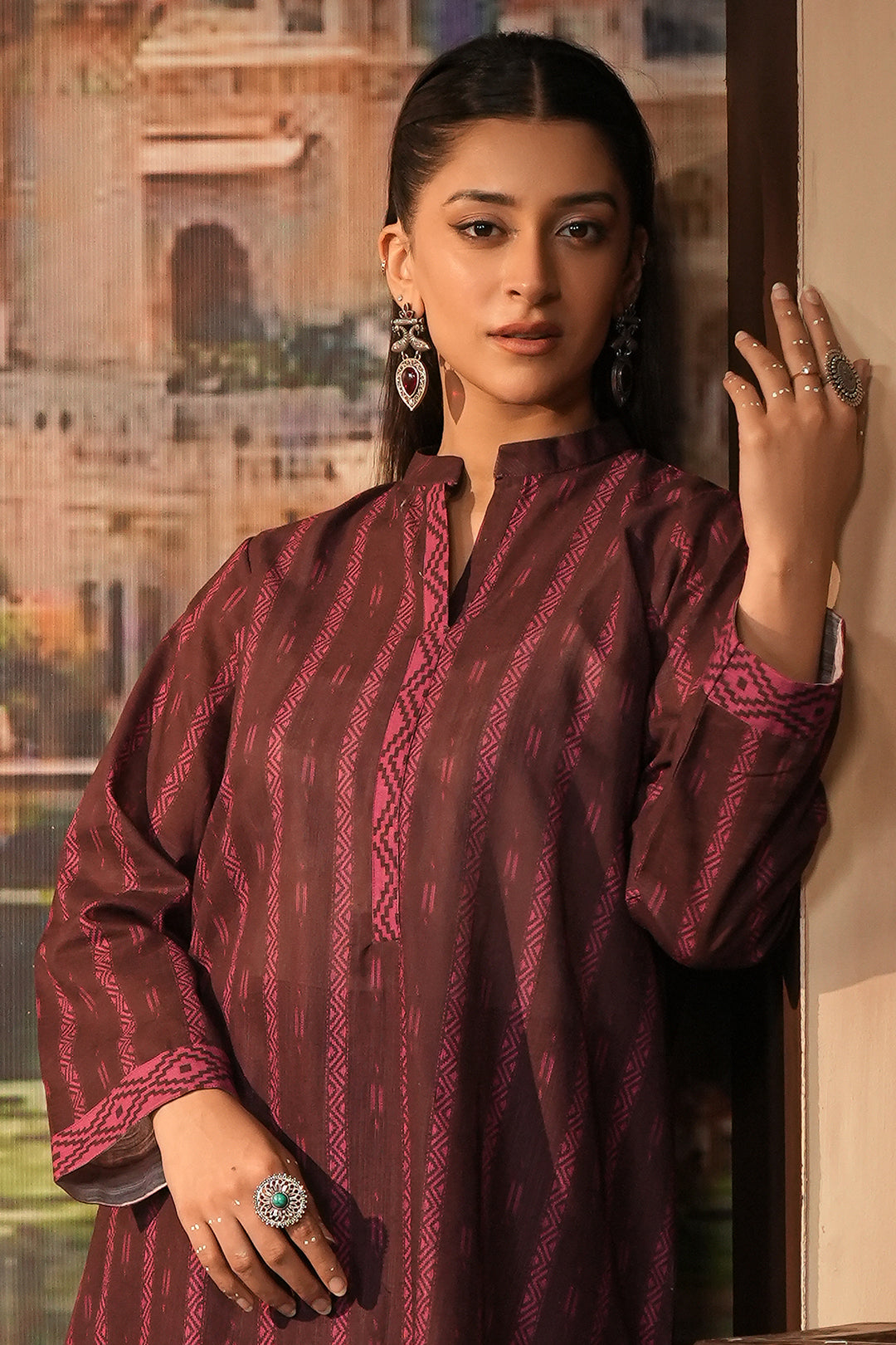 Zellbury | Unstitched 2 Piece Khaddar | Shirt Shalwar - 0343 - House Of Hania
