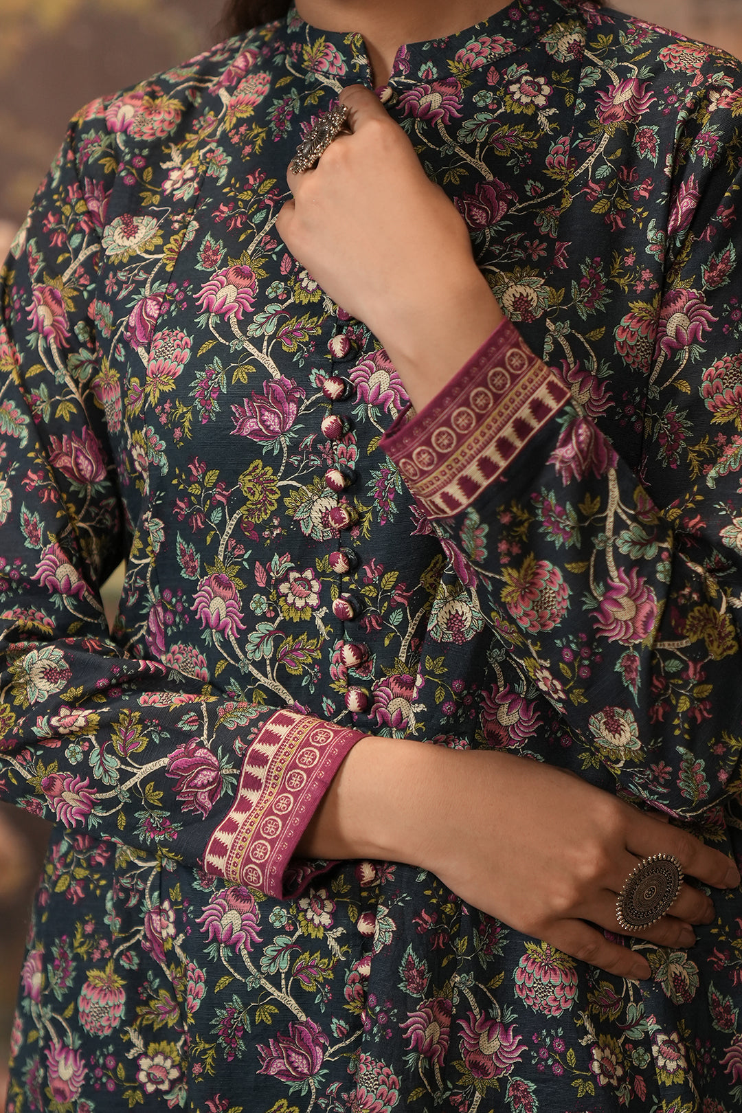 Zellbury | Unstitched 2 Piece Khaddar | Shirt Shalwar - 0345 - House Of Hania