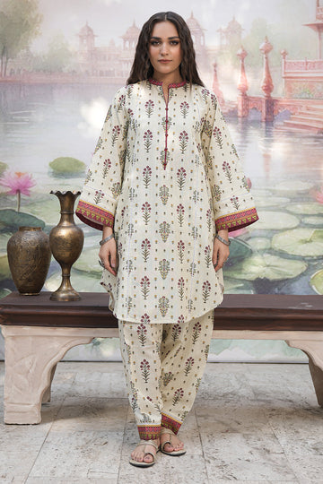 Zellbury | Unstitched 2 Piece Khaddar | Shirt Shalwar - 0346 - House Of Hania