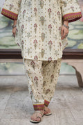 Zellbury | Unstitched 2 Piece Khaddar | Shirt Shalwar - 0346 - House Of Hania