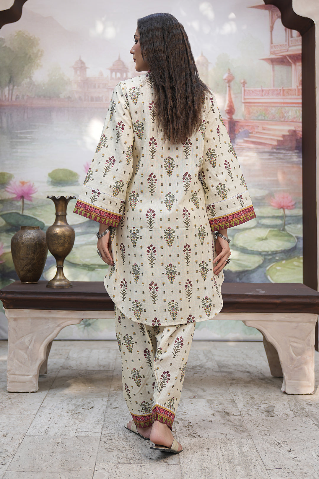 Zellbury | Unstitched 2 Piece Khaddar | Shirt Shalwar - 0346 - House Of Hania