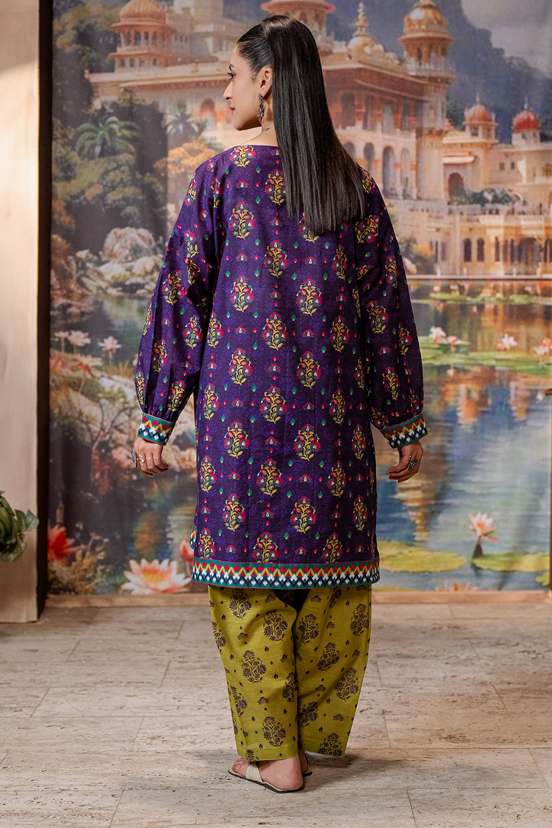 Zellbury | Unstitched 2 Piece Khaddar | Shirt Shalwar - 0429 - House Of Hania
