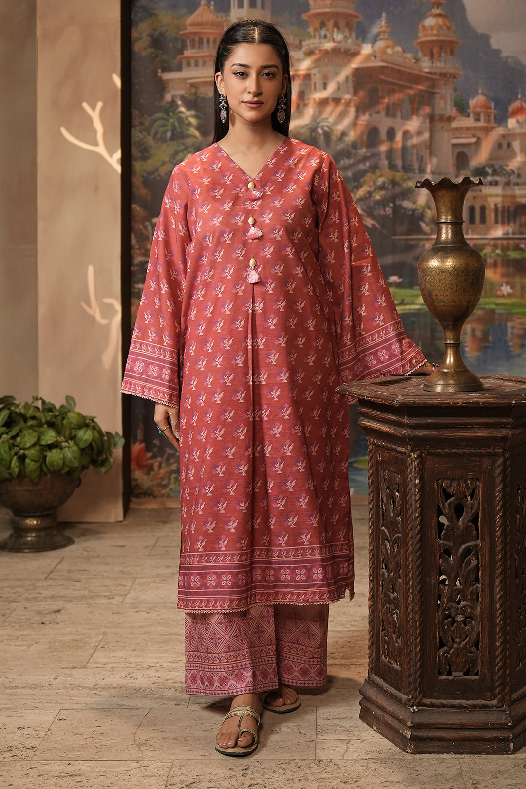 Zellbury | Unstitched 2 Piece Khaddar | Shirt Shalwar - 0430 - House Of Hania