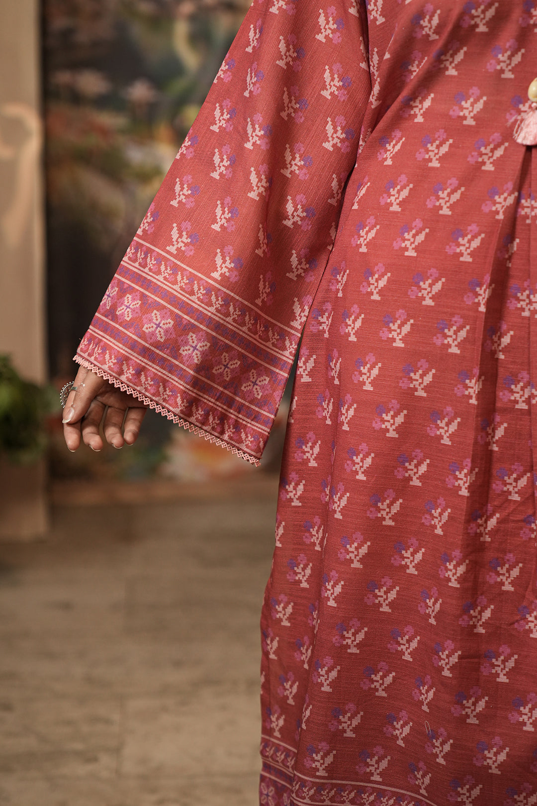 Zellbury | Unstitched 2 Piece Khaddar | Shirt Shalwar - 0430 - House Of Hania