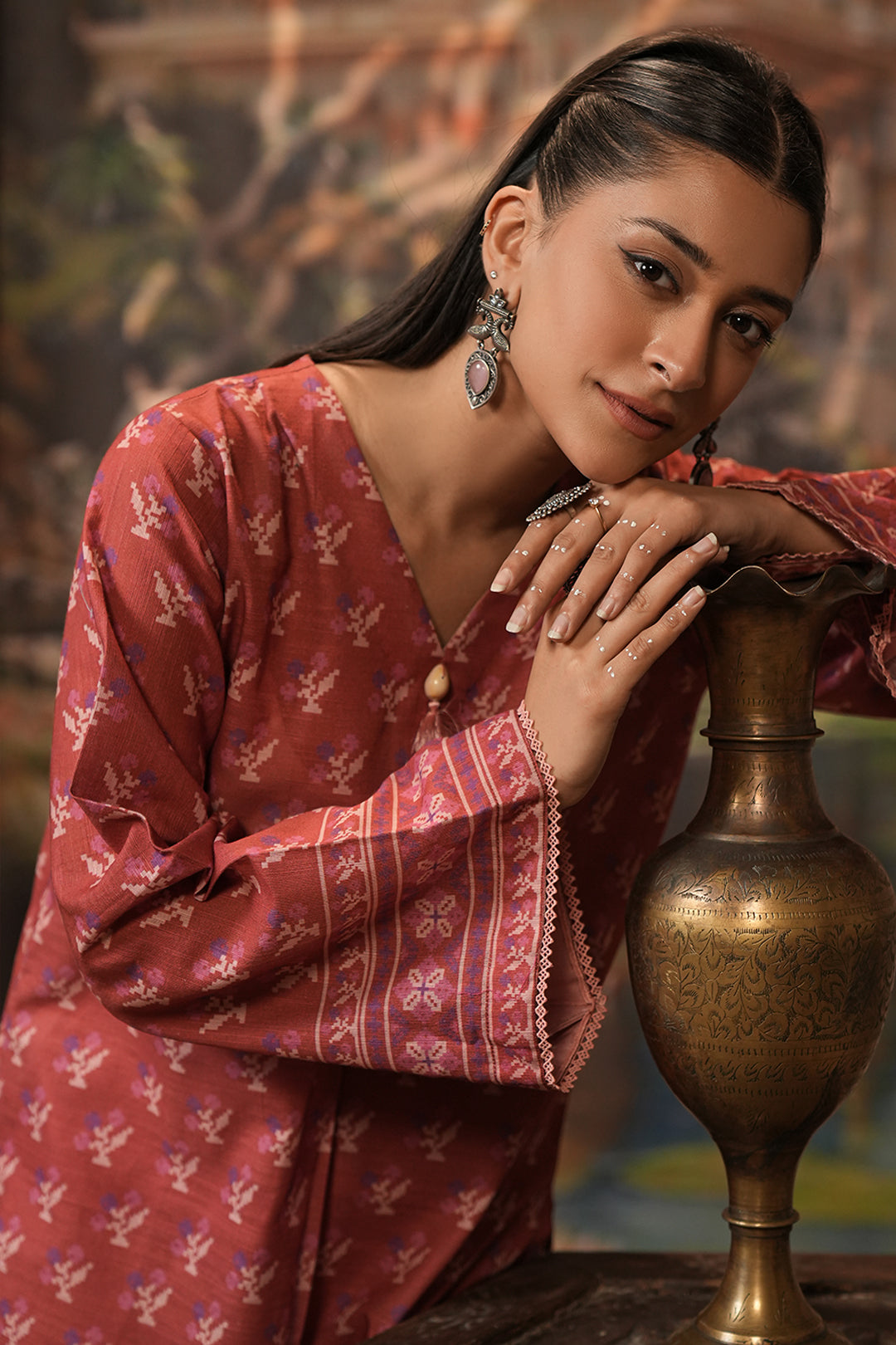 Zellbury | Unstitched 2 Piece Khaddar | Shirt Shalwar - 0430 - House Of Hania