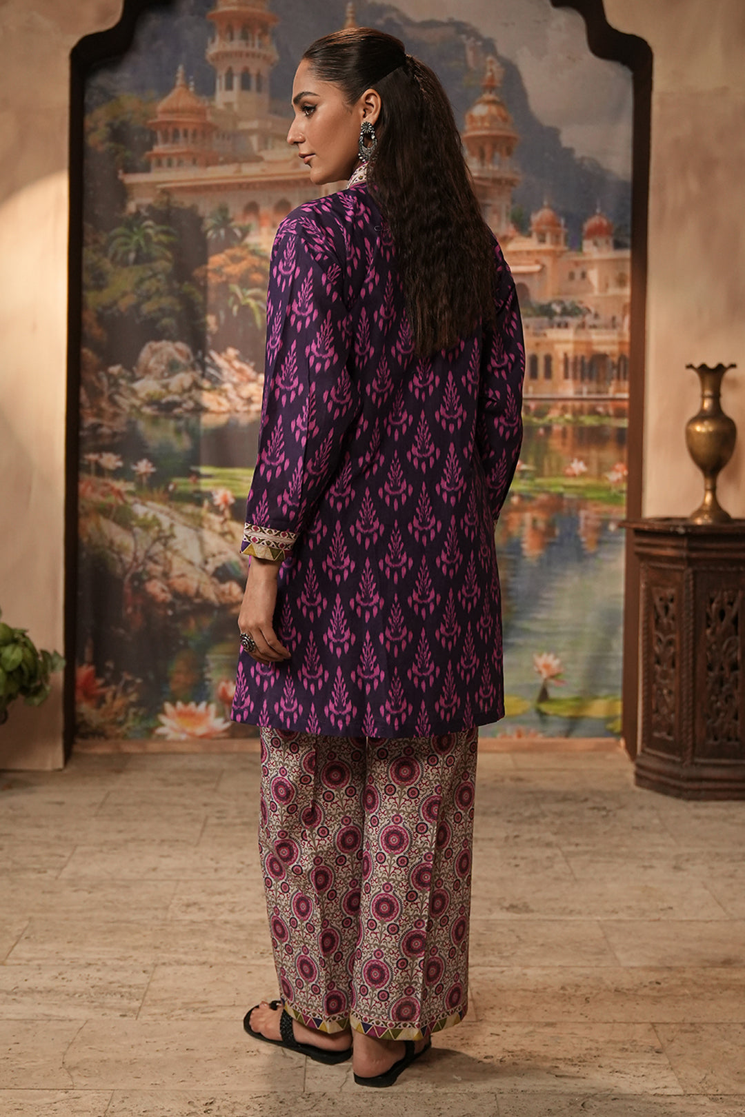 Zellbury | Unstitched 2 Piece Khaddar | Shirt Shalwar - 0431 - House Of Hania