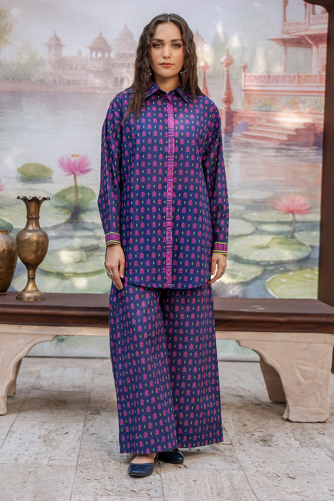 Zellbury | Unstitched 2 Piece Khaddar | Shirt Shalwar - 0432 - House Of Hania