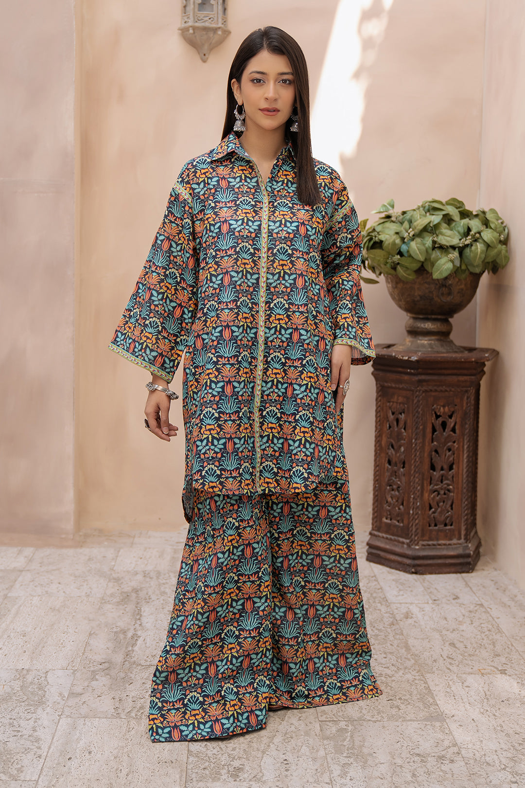 Zellbury | Unstitched 2 Piece Khaddar | Shirt Shalwar - 0433 - House Of Hania