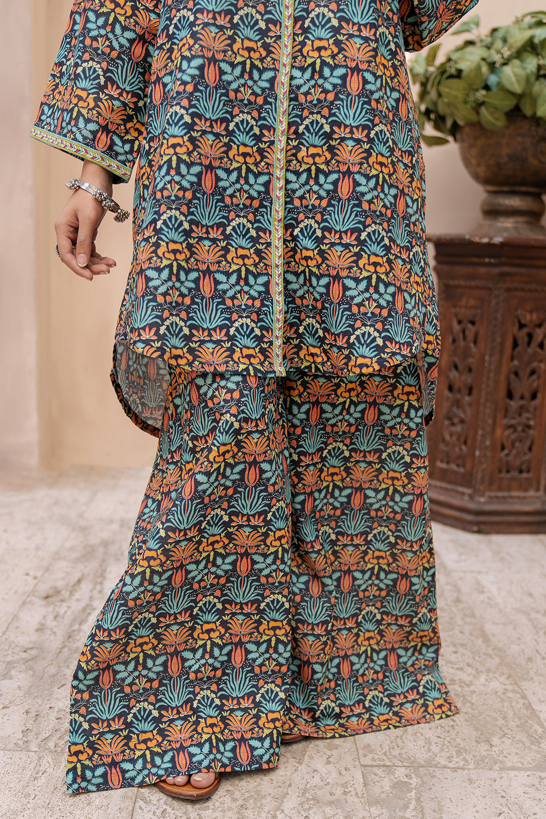 Zellbury | Unstitched 2 Piece Khaddar | Shirt Shalwar - 0433 - House Of Hania