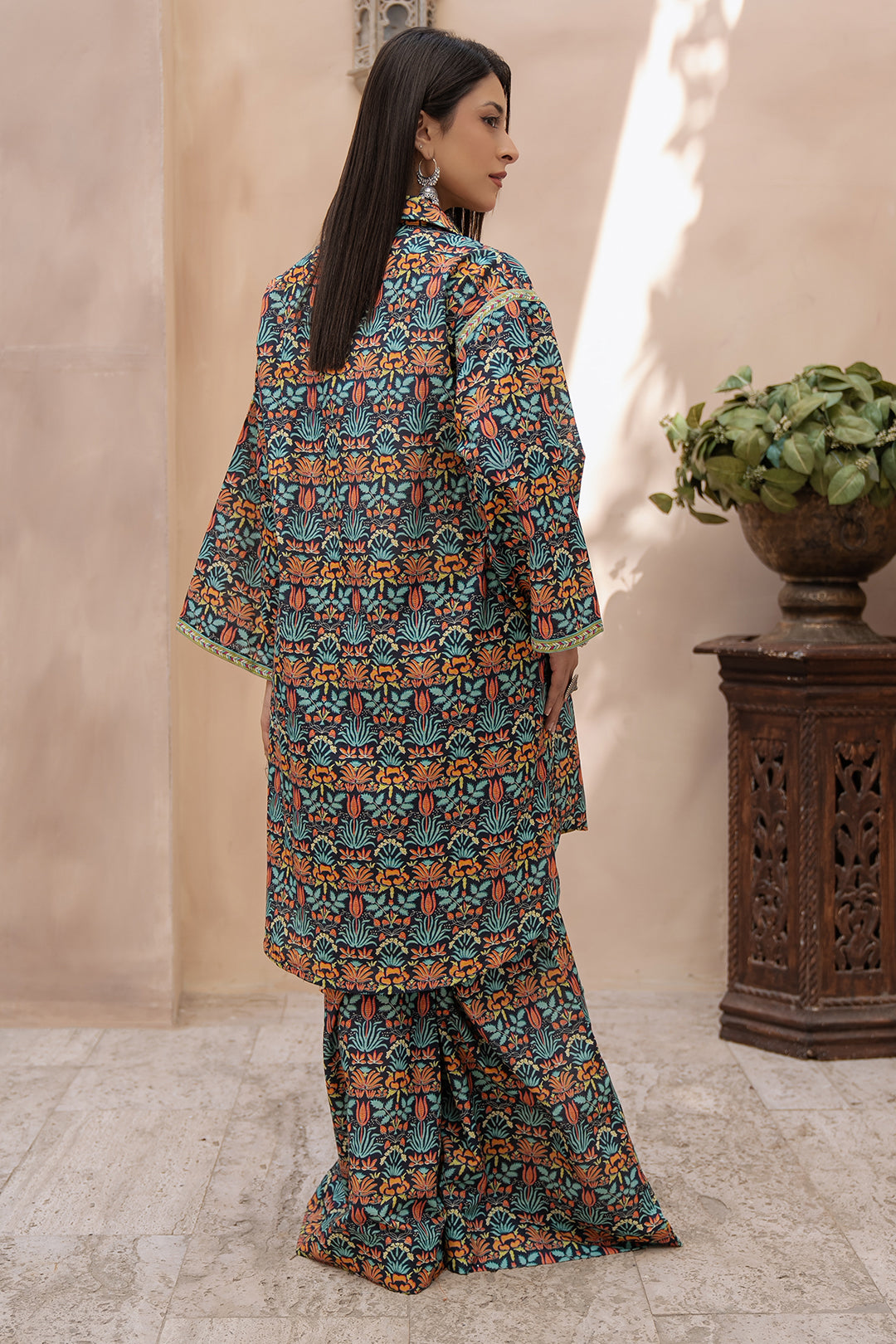 Zellbury | Unstitched 2 Piece Khaddar | Shirt Shalwar - 0433 - House Of Hania
