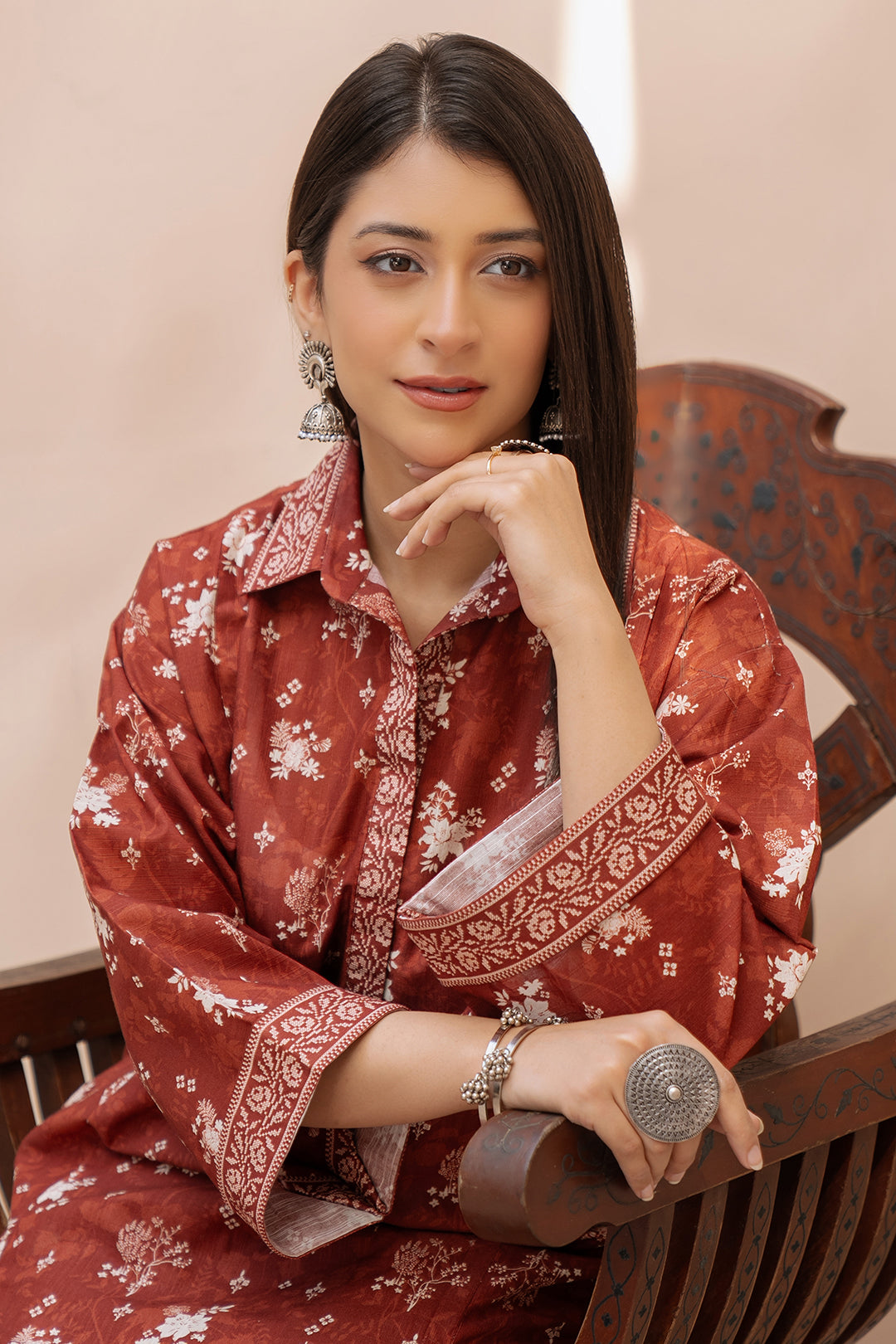 Zellbury | Unstitched 2 Piece Khaddar | Shirt Shalwar - 0434 - House Of Hania