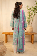 Zellbury | Unstitched 2 Piece Lawn | Embroidered Shirt Dupatta - 0021 - House Of Hania