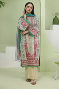 Zellbury | Unstitched 2 Piece Lawn | Embroidered Shirt Dupatta - 1714 - House Of Hania
