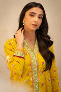 Zellbury | Unstitched 2 Piece Lawn | Embroidered Shirt Shalwar - 0098 - House Of Hania