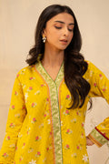 Zellbury | Unstitched 2 Piece Lawn | Embroidered Shirt Shalwar - 0098 - House Of Hania
