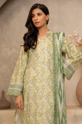 Zellbury | Unstitched 2 Piece Lawn | Shirt Dupatta - 0006 - House Of Hania
