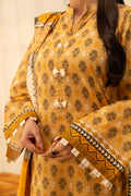 Zellbury | Unstitched 2 Piece Lawn | Shirt Dupatta - 0010 - House Of Hania