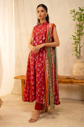 Zellbury | Unstitched 2 Piece Lawn | Shirt Dupatta - 0087 - House Of Hania