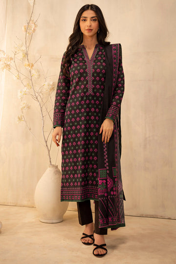 Zellbury | Unstitched 2 Piece Lawn | Shirt Dupatta - 0088 - House Of Hania