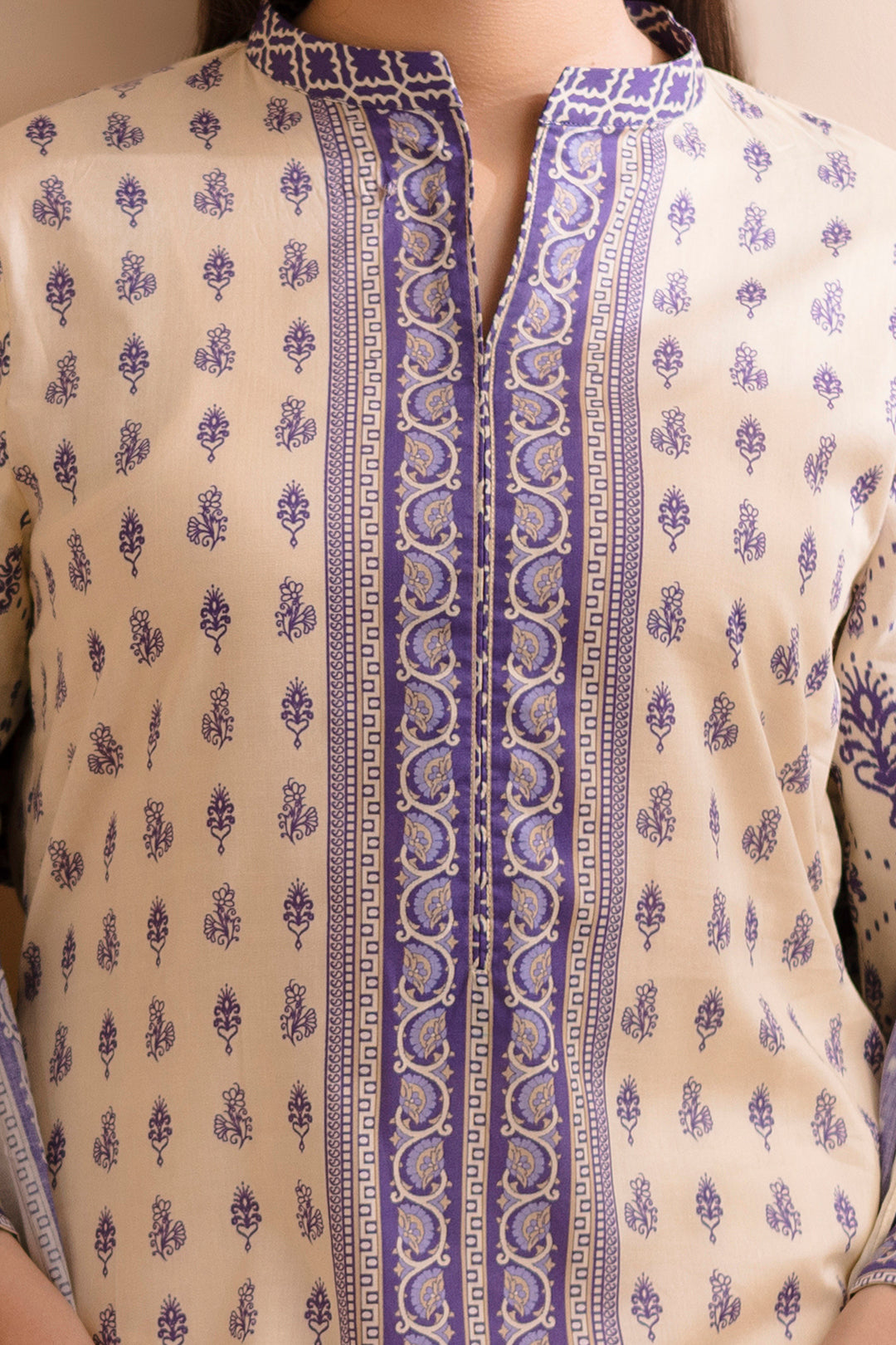 Zellbury | Unstitched 2 Piece Lawn | Shirt Dupatta - 0158 - House Of Hania