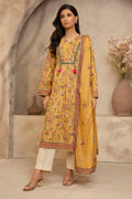 Zellbury | Unstitched 2 Piece Lawn | Shirt Dupatta - 0159 - House Of Hania