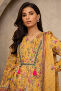 Zellbury | Unstitched 2 Piece Lawn | Shirt Dupatta - 0159 - House Of Hania